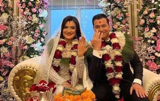 अभिनेत्री शुभेच्छा खड्काले गरिन् प्रेमीसँग इन्गेजमेन्ट