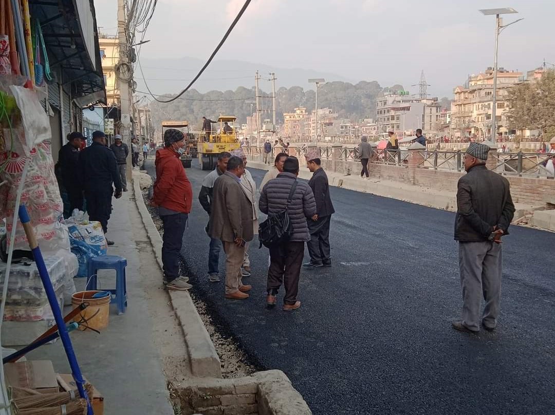 काठमाडौँको क्षेत्र नम्बर ३ अन्तर्गत पर्ने बाग्मती सडकको अनुगमन
