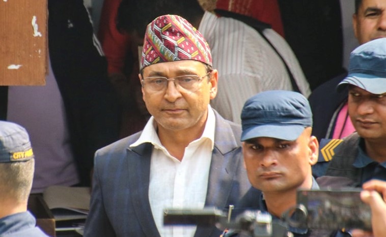 टोपबहादुर रायमाझीलाइ अनुसन्धानका लागि ३ दिन हिरासतमा राख्न अनुमति