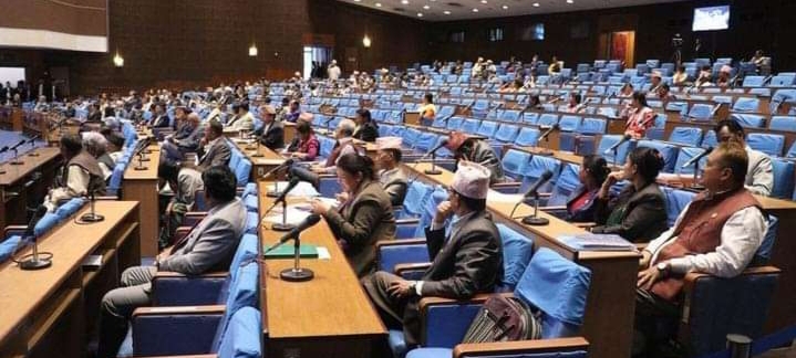 प्रतिनिधिसभा बैठक १५ मिनेटका लागि स्थगित