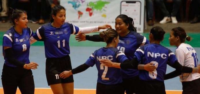 प्रधानमन्त्री कप एनभीए भलिबलमा महिलातर्फ पुलिसको तेस्रो जित