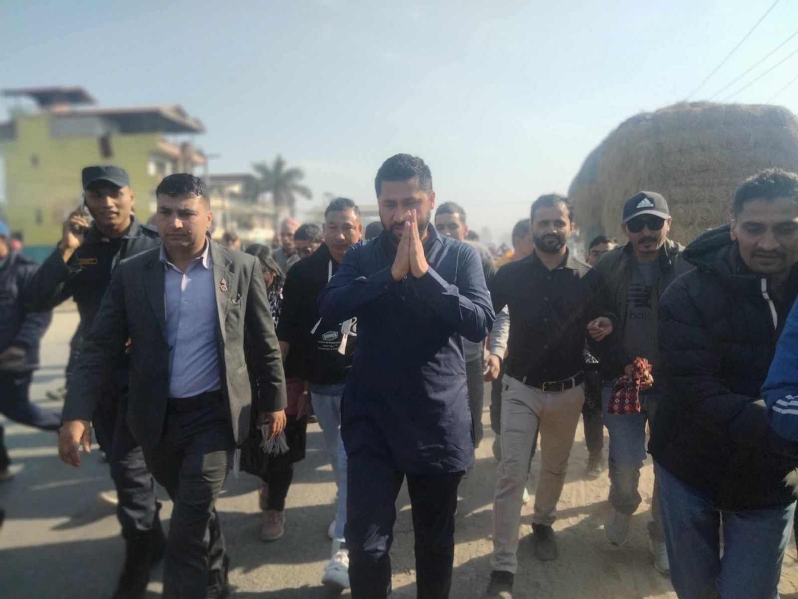 रास्वपा सभापति लामिछानेले थाले दबाब पदयात्रा