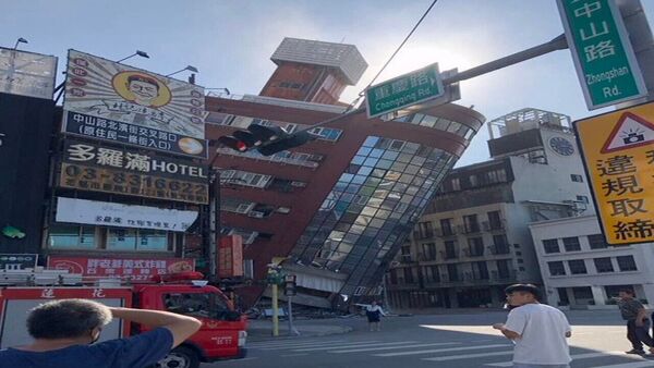 ताइवानमा २५ वर्ष यताकै शक्तिशाली भुकम्प