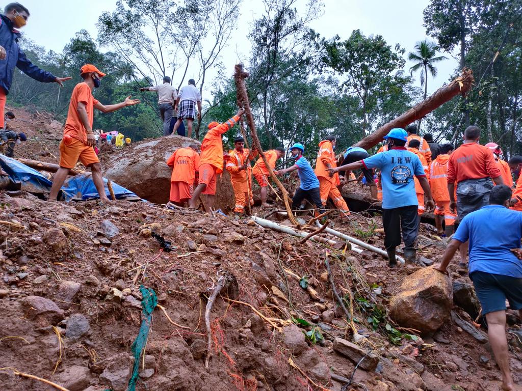 भारतको वायनाडमा पहिरोमा ज्यान गुमाउनेको सङ्ख्या १२३ पुग्यो