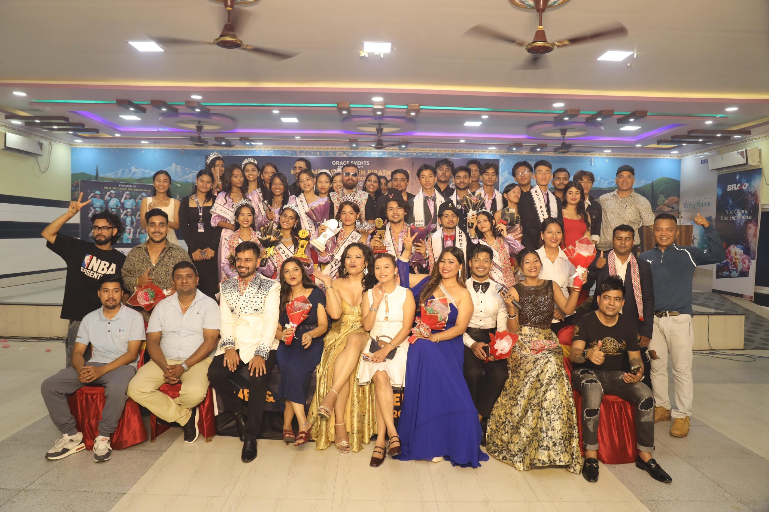 “मिस्टर एण्ड मिस ग्रेस टिन विराटनगर” को ग्राण्ड फिनाले सम्पन्न