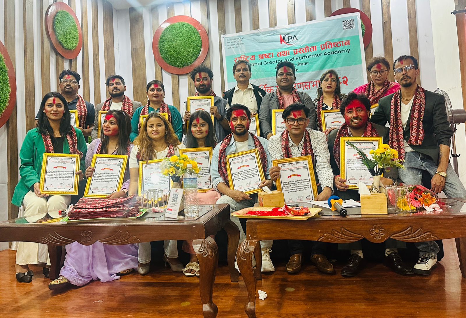 राष्ट्रिय श्रष्टा तथा प्रस्तोता प्रतिष्ठानको अध्यक्षमा नारायण थापा चयन