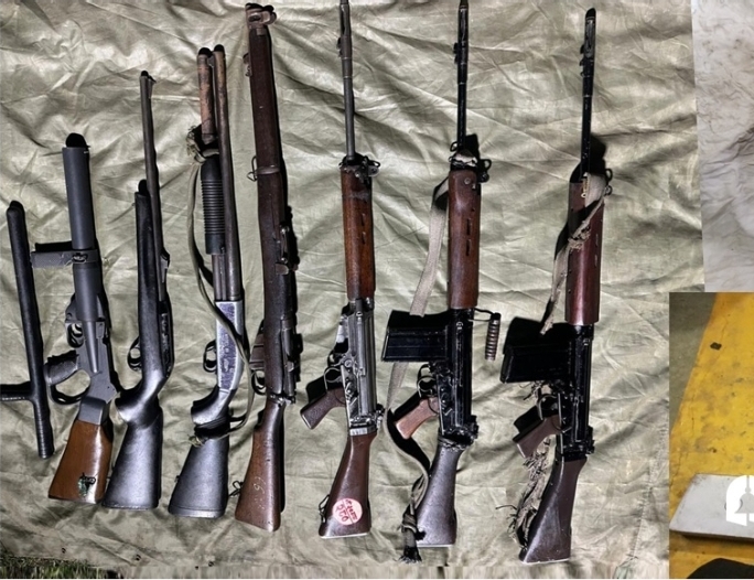 प्र​द​र्श​न​मा लुटेको ३१ नाल हतियार र गोलीगट्ठा बरामद