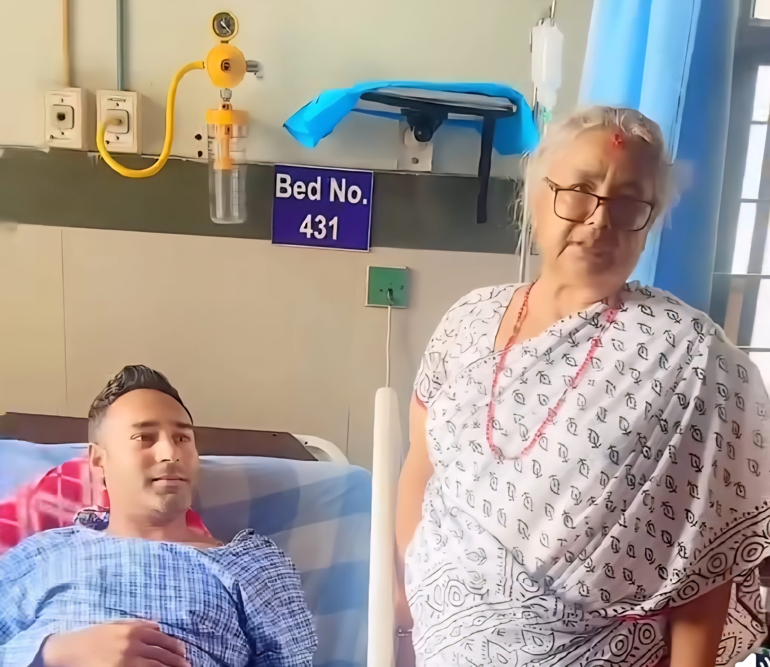 प्र​धान​म​न्त्री कार्की घाइतेलाइ भेट्न​ अस्प​ताल पुगिन र​ भ​निन – मलाई कसैले बधाइ नभनोस्