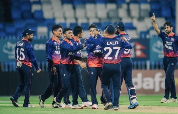 वेस्ट इण्डिज लाइ दोस्रो खेल​मा प​नि ह​राउदै नेपालले जित्यो ऐतिहासिक सिरिजको उपाधि