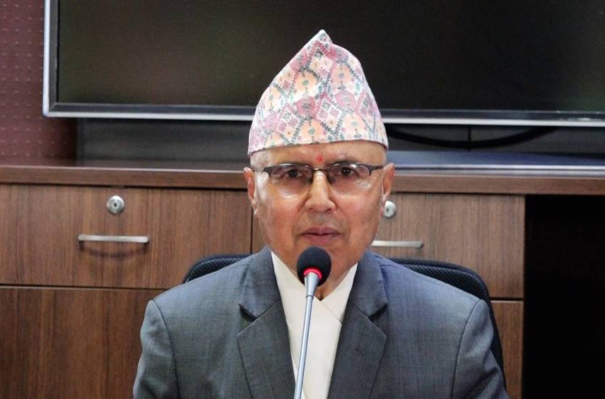 समयमा निर्वाचन गर्नुपर्ने वर्तमान सरकारको दायित्व: अर्थमन्त्री रामेश्वर खनाल