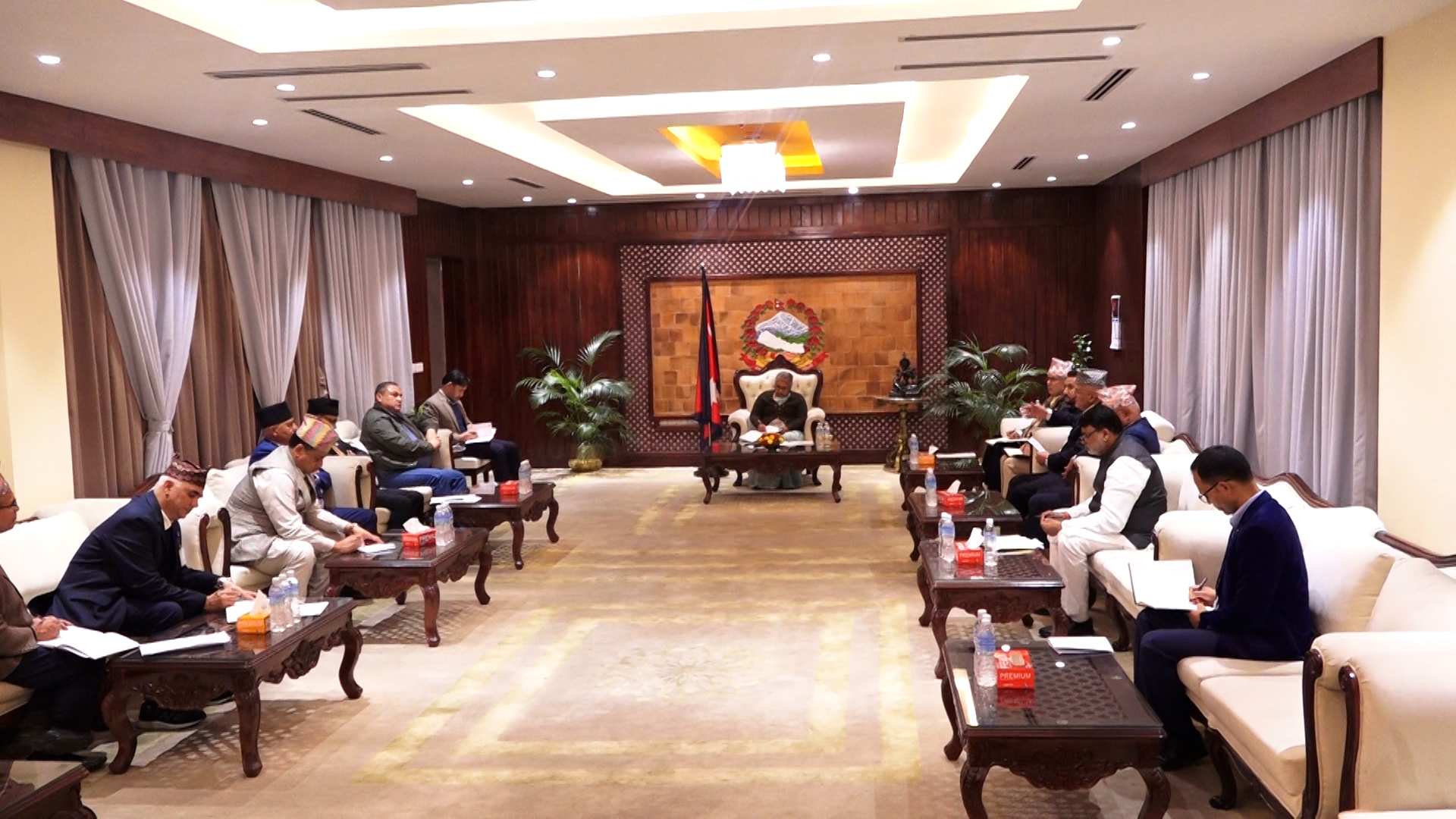 सरकारसँग सहकार्य गरेर अघि बढ्ने मुख्यमन्त्रीहरूको प्रतिबद्धता