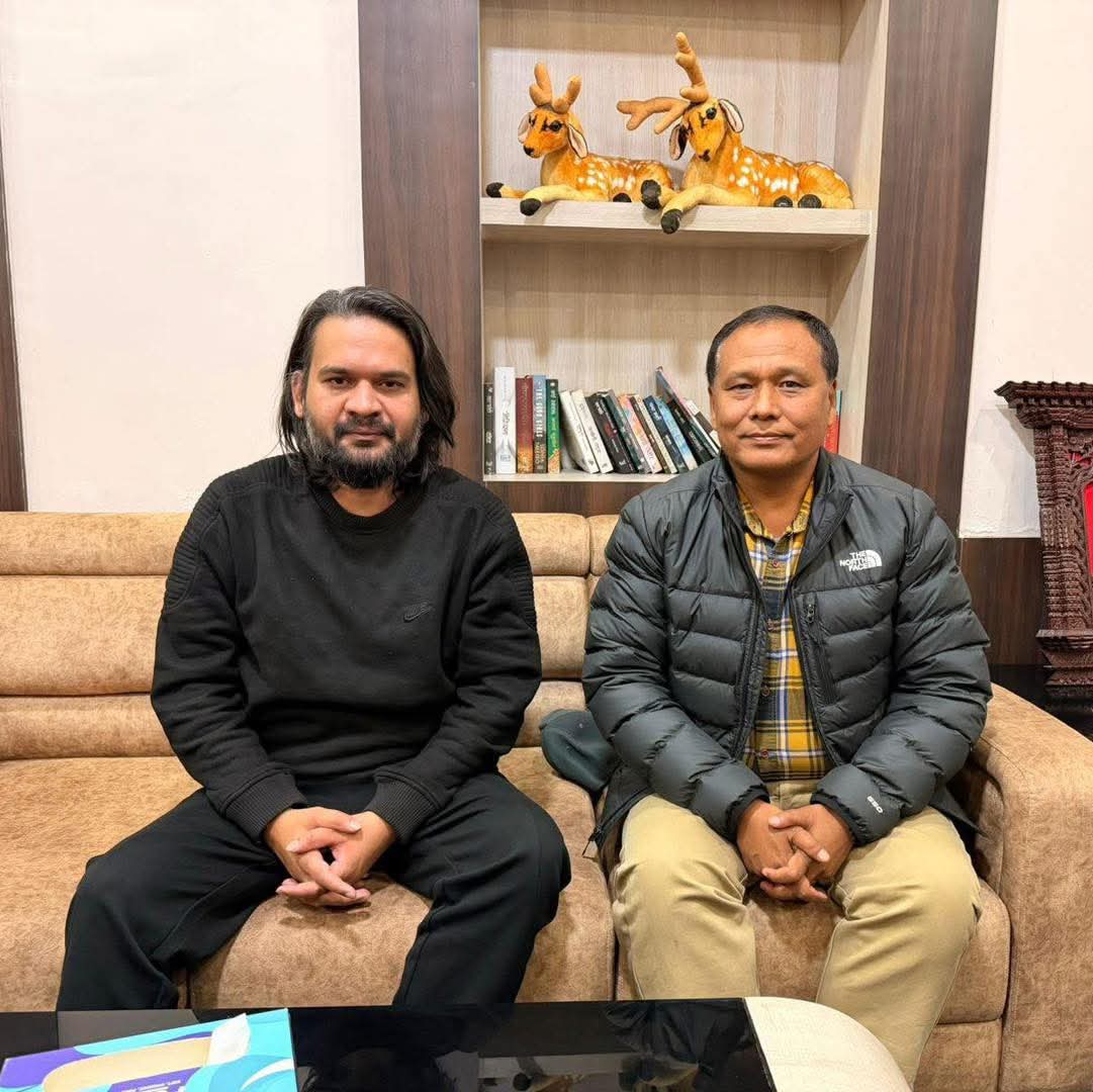 मेयर बालेन र मन्त्री घिसिङ बीच भेटवार्ता, भने – हामीसँगै छौँ