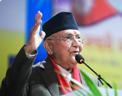 देश अप्ठ्यारो अवस्थामा छ​, एमालेले स​ह​ज ब​नाउने जिम्मेवारी लिन्छ: केपी ओली