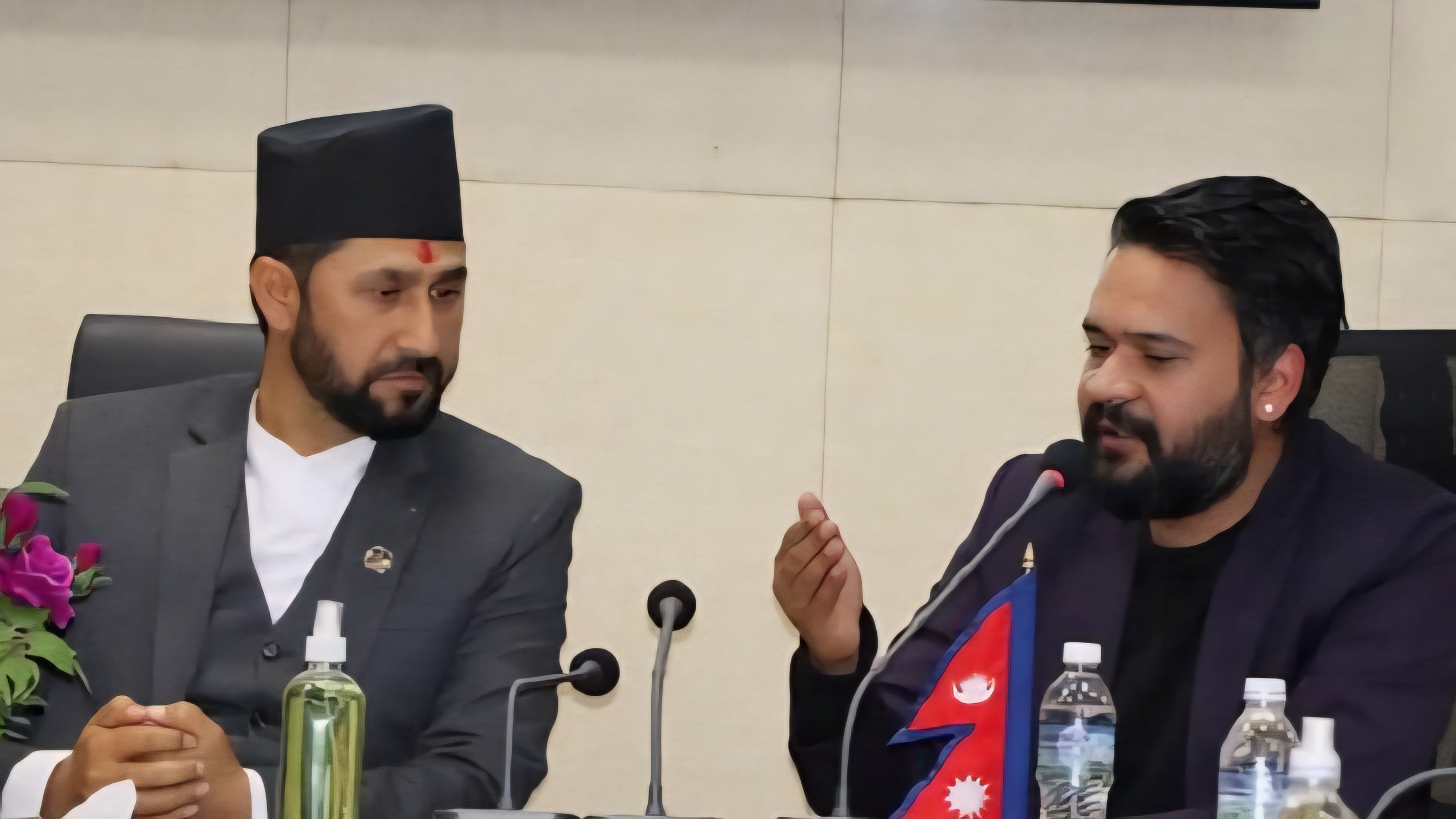 रवि लामिछाने र बालेन शाहबीच भेटवार्ता