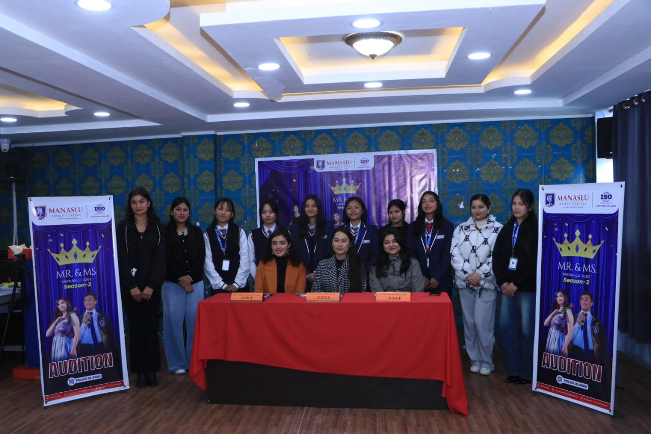 मिस्टर एण्ड मिस मनास्लु–अडिसनमा ३४ विद्यार्थीको सहभागिता, निर्णायक मण्डलमा चर्चित पत्रकार र कलाकार